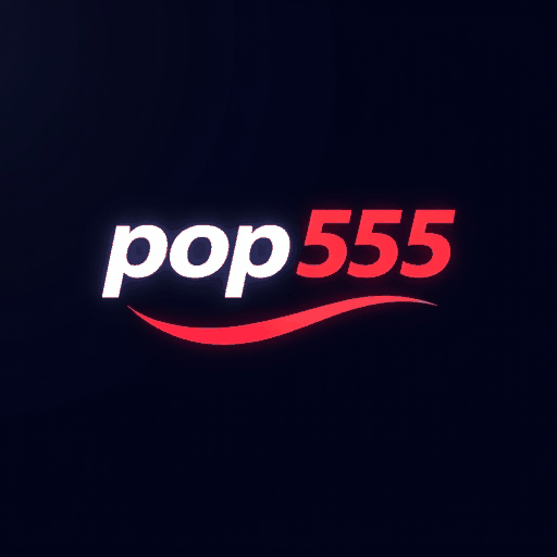 pop555 logo
